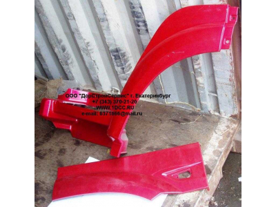 Крыло кабины со спальником красное левое H3 HOWO (ХОВО)  фото 1 Уфа