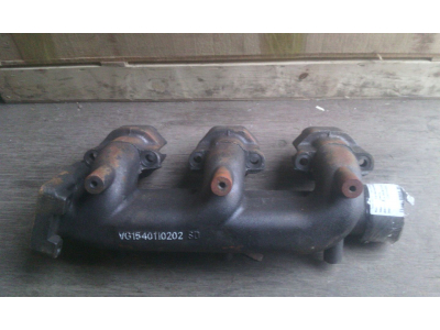 Коллектор выпускной задняя часть, двигатель WD615 H3 HOWO (ХОВО) VG1540110202 фото 1 Уфа