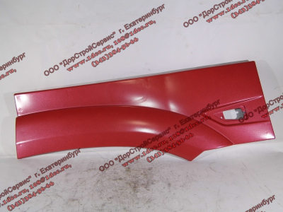 Крыло кабины со спальником красное задняя часть левая (под треугольный повторитель в конце) H3 HOWO (ХОВО) WG1642230107 фото 1 Уфа