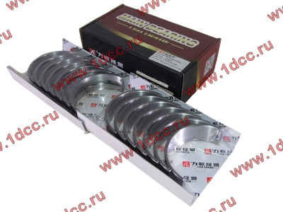 Вкладыши коренные стандарт +0.00 (14шт) WD615/WP10 (81500010046) КАЧЕСТВО HOWO (ХОВО) LEO100128B фото 1 Уфа