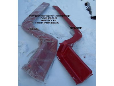 Крыло кабины со спальником правое красное H2 HOWO (ХОВО) WG1642230013 фото 1 Уфа