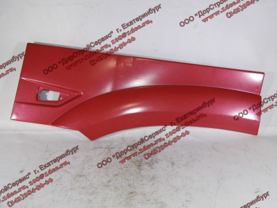 Крыло кабины со спальником красное задняя часть правая (под треугольный повторитель в конце) H3 HOWO (ХОВО) WG1642230108 фото 1 Уфа