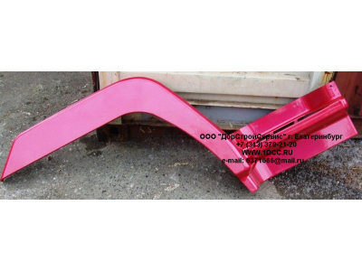 Крыло кабины без спальника правое красное H2 HOWO (ХОВО) WG1641230021 фото 1 Уфа