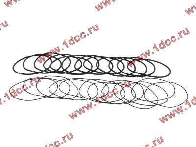 Кольцо уплотнительное гильзы цилиндра (комплект 12 тонких и 12 толстых) двигатель TD226B6G Lonking CDM (СДМ) 01153804/01153805 фото 1 Уфа